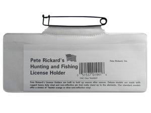 Deluxe License Holders, Wisconsin 3-3/4" x 9-3/8"