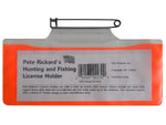 Deluxe License Holders, Wisconsin 3-3/4" x 9-3/8"