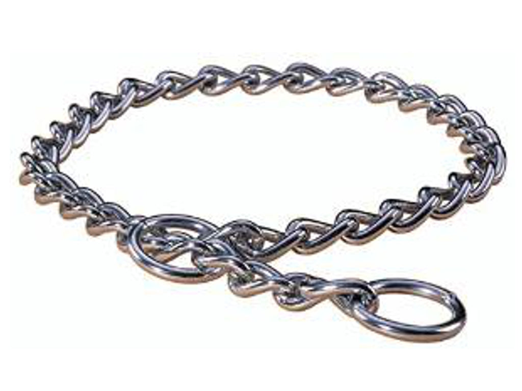 Heavy Link Choke Chain Dog Collar