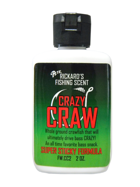 bass scent for lures Crazy Craw Fishing Scent – www.peterickard.com