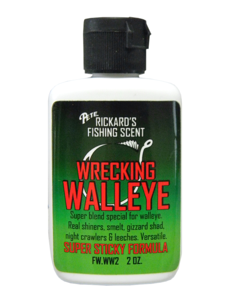 fish lure scent for walleye Wrecking Walleye Fishing Scent – www.peterickard.com