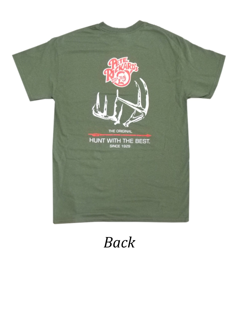 Pete Rickard's Antler Green T-Shirt